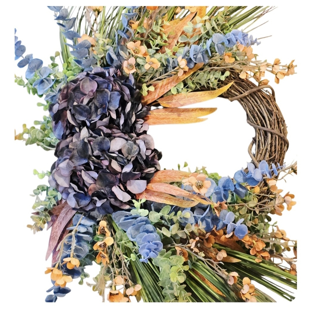 Rustic fall wreath - Picture 4 of 9